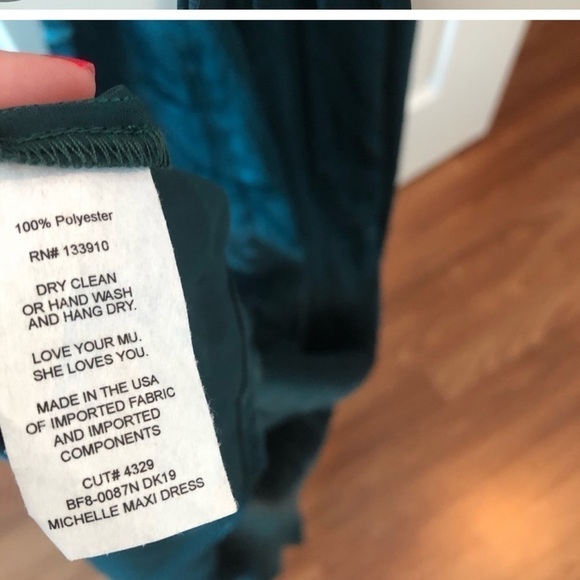 Show me Your Mumu Michelle Flutter Maxi Dress - Picture 10 of 14